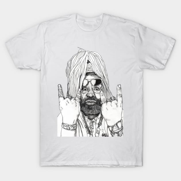 George Clinton T-Shirt by paulnelsonesch